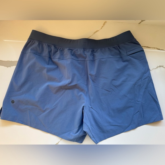 Lululemon Blue Pace Breaker Linerless Short 7" - Picture 2 of 9